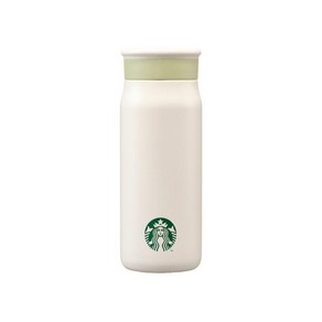 스타벅스 SS 시그니처 팬시 스타벅스텀블러, 355ml, 화이트 라이트그린, 1개