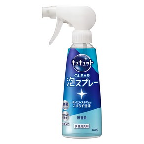 큐큣토 클리어 거품 스프레이 주방세제, 280ml, 1개