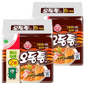 오뚜기 오동통면 120g, 5개