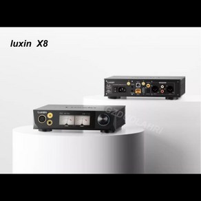 Luxin X8 데스크탑 HiFi 디코더 헤드폰 앰프 DAC 오디오 매니아와 음악 애호가를 위한 프론트엔드 밸런스드