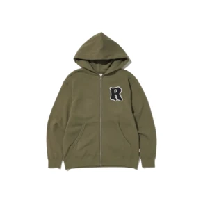 TRUE RELIGION 트루릴리젼 R. 포인트 집업 후디 카키, KHAKI, M, 1개