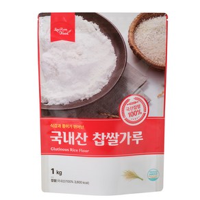 새롬푸드 버터떡 건식 찹쌀가루, 1kg, 3개