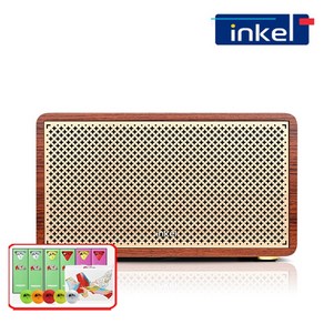 인켈 프리미엄 오디오 블루투스 스피커 60W IK-C390BS, 우드