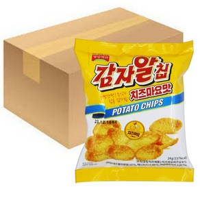 감자알칩 치즈마요맛, 24g, 40개