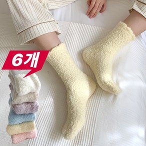 리듬 여성 수면양말 무압박 임산부, 6개