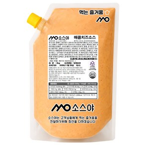 소스야 매콤 치즈 마요 소스, 2kg, 1개
