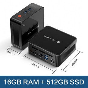 미니PC게임 2025 GenMachine 새로운 미니 PC Ren4000 4700U AMD Ryzen7