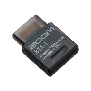 ZOOM 줌 BTA-1 Bluetooth 어댑터 전망이 좋은 실내에서 10미터까지 통신 가능