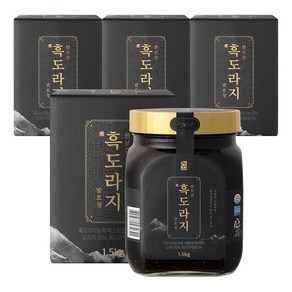 한보감 발효 흑도라지청, 1.5kg, 4개, 1개입