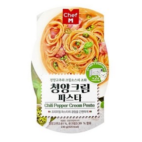 MDS 쉐프엠 청양크림 파스타, 230g, 1개