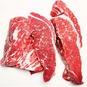 [행복미트] 지방손질 잘된 차돌양지 덩어리 소양지 목초육 청정우 할랄인증 소고기 1kg+1kg, 총 2kg [당일발송], 2개