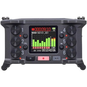ZOOM F6 32bit AD 줌 필드 레코더 6채널 6입력14트랙 녹음 가능한 필드