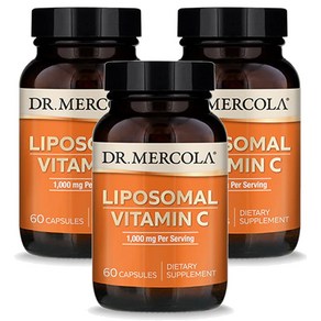 DR. MERCOLA 無麩質脂質體維他命C膠囊 1000mg, 60顆, 3罐
