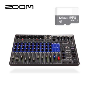 디지털믹서 ZOOM LiveTrak L12next(128GB포함)12채널 14트랙 인터페이스 멀티레코더 스튜디오 오디오캡쳐 독립모니터링