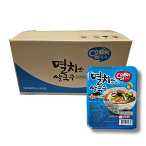 쿡시 멸치맛 쌀국수, 92g, 30개