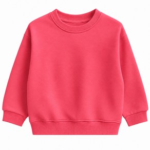 아이크레용 아동 주니어 19컬러 소프트 기모 무지 맨투맨 티셔츠