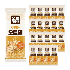오트케어 맛있는 오트밀 그레인 낱봉팩, 50g, 20개