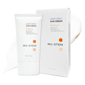 뮤스템 라이트 데일리 선크림 (SPF50+PA++++), 50ml, 1개