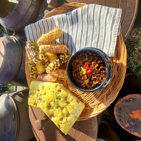 맛있는 사각 옥수수술빵 (냉동 무료배송) 브라보농산, 350g, 15개