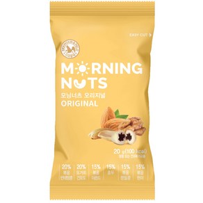 산과들에 모닝너츠오리지널 하루견과 20g, 100개