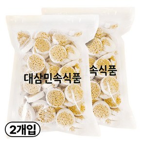 대삼민속식품 매화과자 원형 옥춘 옛날과자, 500g, 2개