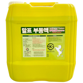 말표 프리미엄 사계절 부동액 녹색 18L / 차량용 냉각수 / MALPYO, 1개