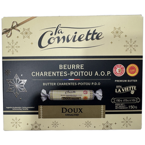La Conviette 라꽁비에뜨 무염 버터 150g (15g X 10개) 프랑스, 1개