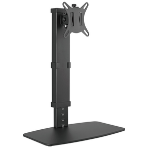 이지마운트 모니터 스탠드 거치대 높이조절 피벗 벽밀착 CMC1032, Black, 1개