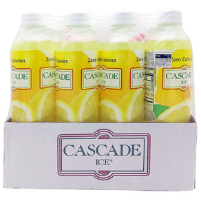 캐스케이드 스파클링 레모네이드, 509ml, 12개