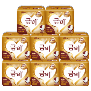금비 남녀공용 성인 속기저귀 골드 라운드형, 30개입, 8개