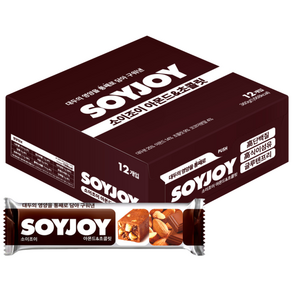 소이조이 아몬드&초콜릿 고단백질 고식이섬유 글루텐프리, 360g, 1개