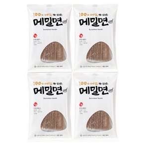 콩작소 100% 순메밀면 200g 모음, 10개