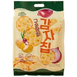 파사삭 구운양파 감자칩 대용량, 420g, 1개