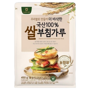 농협 아름찬 쌀부침가루, 450g, 25개