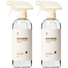 살림백서 베이비 앤 키즈 토이클리너, 500ml, 2개