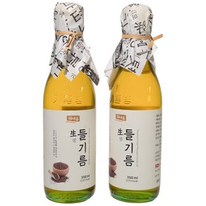 농가식품 들깨 통들깨 저온압착 생들기름, 350ml, 1개