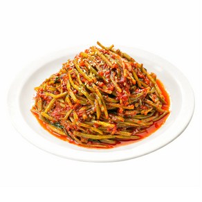 셰프애찬 제철 별미김치 국산 고구마줄기 고구마순 김치, 1kg, 3개