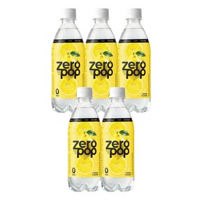 잇더핏 제로팝 레몬맛 애사비소다 제로 탄산음료, 500ml, 12개