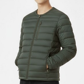 김영주 스포츠 남성 웰론 데일리 라운드 경량 패딩 점퍼
