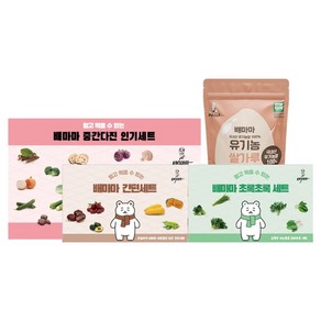 배마마 중간다진 1개월 세트, 90g, 1개