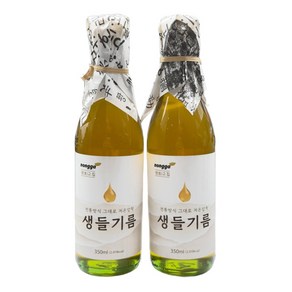 우선 생고집 들깨 통들깨 저온압착 생들기름, 350ml, 10개