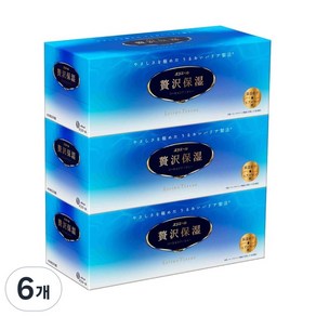 에리에르 프리미엄 일본 보습 로션티슈, 200매, 6개
