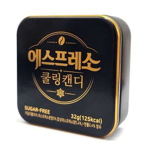 선우글로벌 에스프레소 자일리톨 쿨링 커피캔디, 32g, 6개
