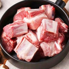 행복미트 국내산 돈갈비 한돈 찜갈비 총 당일발송, 2개, 1kg