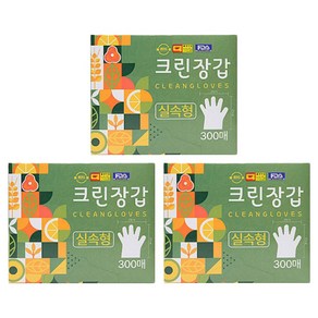 원s마켓 위생장갑 실속형, 3개, 300개