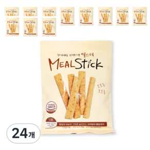 밀스틱 발아통밀과자, 70g, 24개