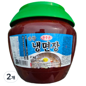 순창 아주존 업소용 냉면장, 2kg, 2개