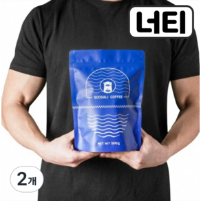 수달리커피 원두 고소한 너티초코 블렌드 커피, 1kg, 1개