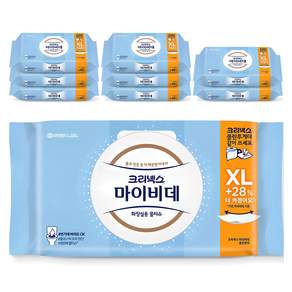 마이비데 클린케어 화장실용 물티슈 캡형 엑스라지