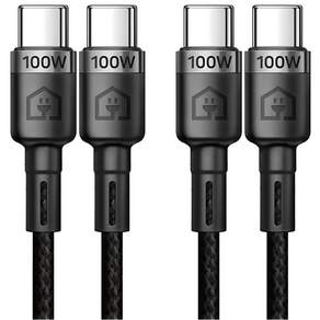 홈플래닛 E-Marker IC 칩셋 C to C PD 100W 초고속충전 케이블